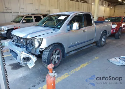 2007 Nissan Titan Le z USA, uszkodzony, nr VIN 1N6AA06A57N230192